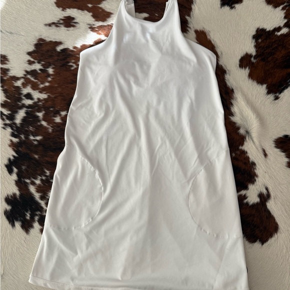 Vuori Dresses & Skirts - Vuori White Racerback Mini Dress